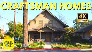 Historic Craftsman Homes 4K Walking Tour