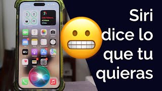 ¿CÓMO HACER QUE SIRI DIGA LO QUE QUIERAS EN TU IPHONE?