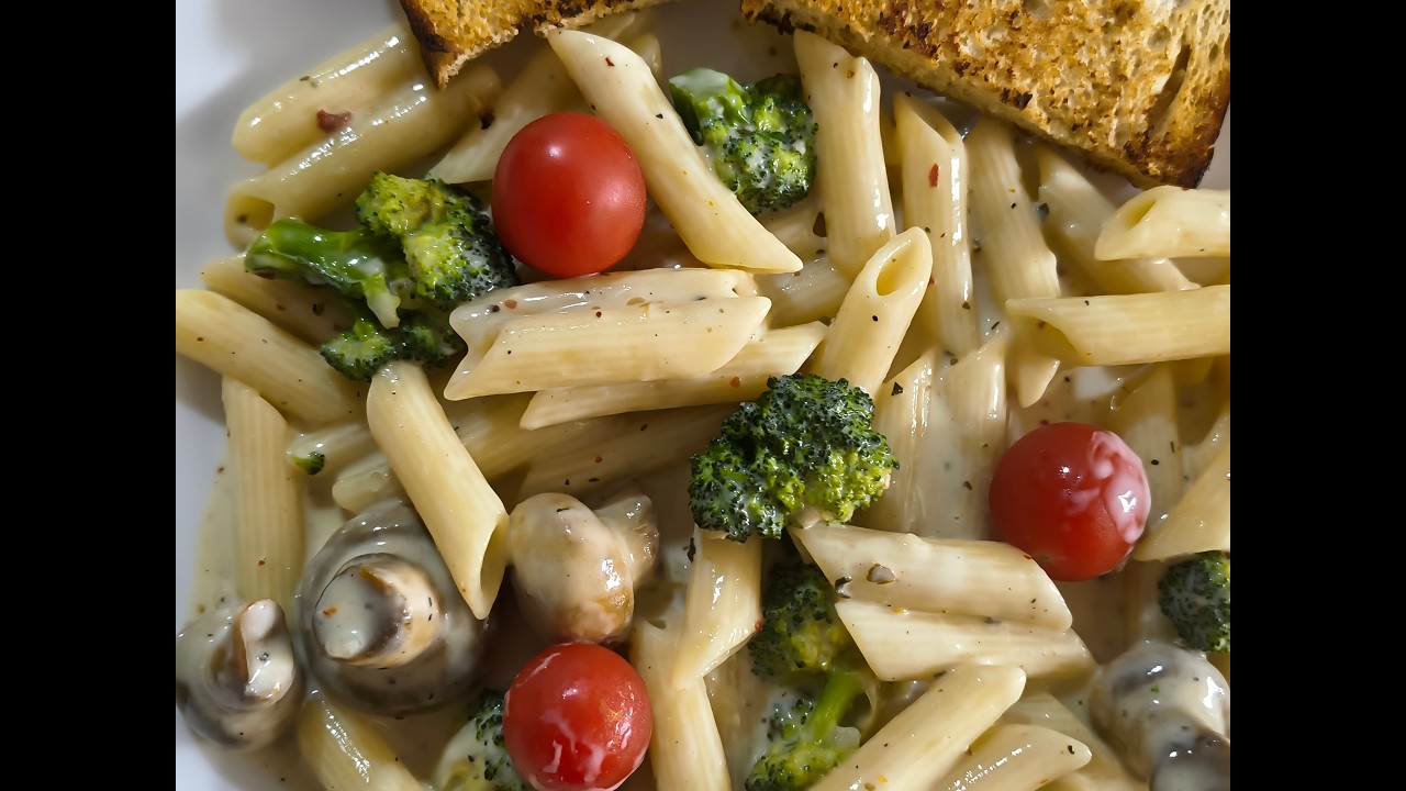 Rich & Creamy White Sauce Pasta Recipe