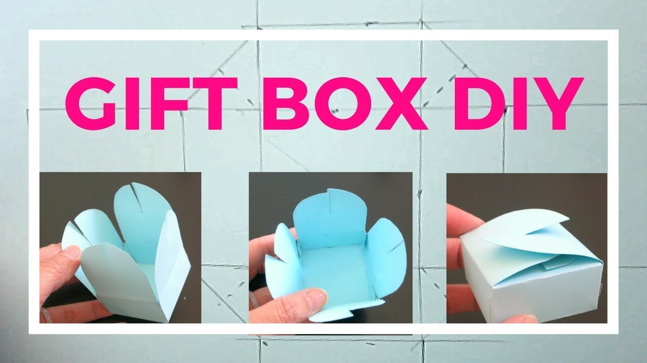 HOW TO MAKE GIFT BOXES 🎁 - STEP BY STEP, Partypop DIY🎉
