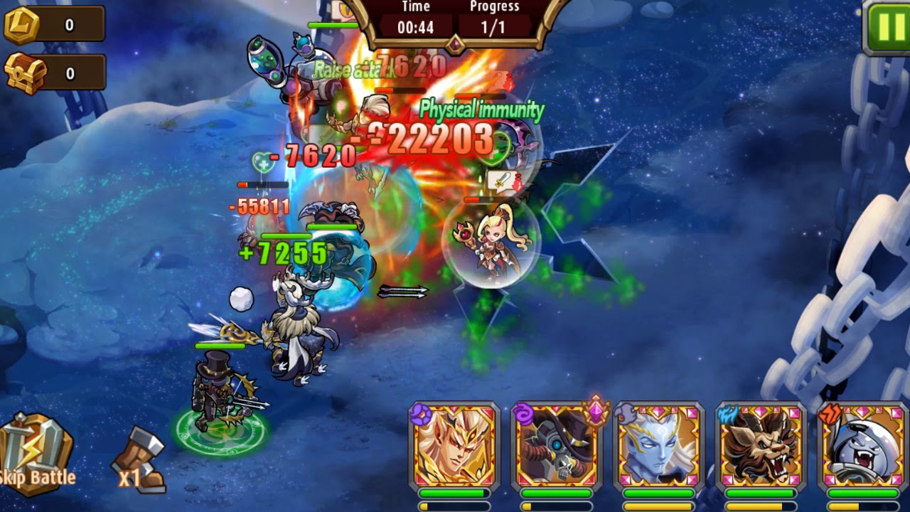 Magic Rush Heroes – Elite Crystal Dungeon – Level 97 (Troop 96)