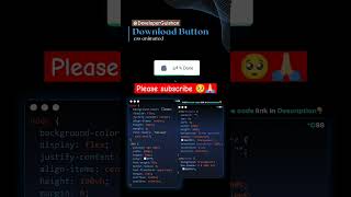 Download button ✅ #code #responsibility #responsive #js #javascript #html #code