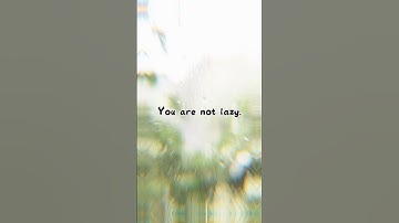 You’re Not Lazy. You’re Exhausted From Surviving.