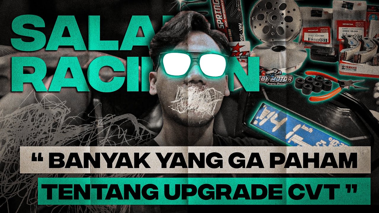 RAHASIA UPGRADE CVT VARIO 125 JANGEBY TEMBUS 140 KM/JAM  DI MOTOR STANDAR !!