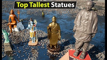 Rise of world Tallest Statues in the world | Tallest statues size comparison