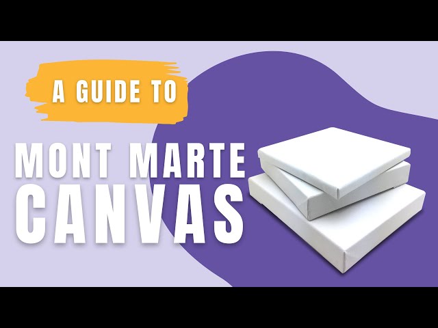 10 canvas questions answered – Mont Marte