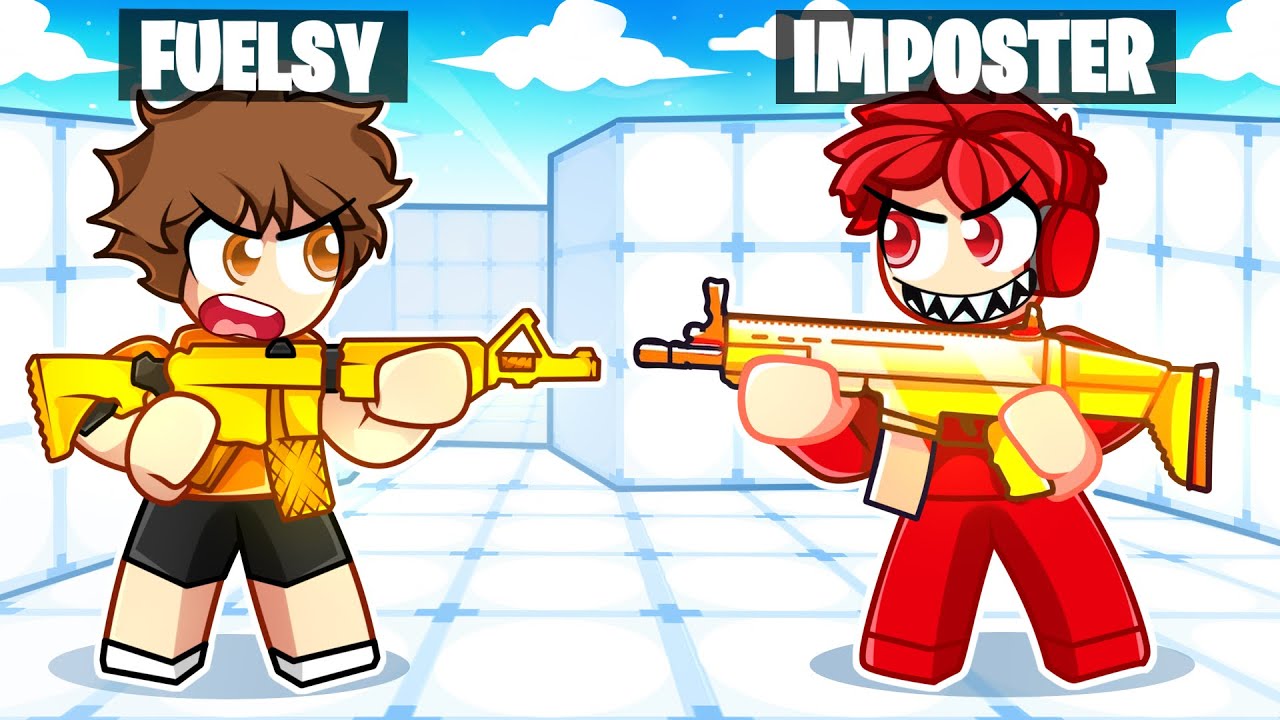 I 1v1 an Imposter CASH in Roblox Rivals!