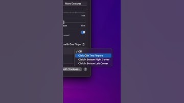 How to enable right click on MacBook