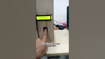Biometric locker using Arduino #electronic #final year project #project #engineer #robotics