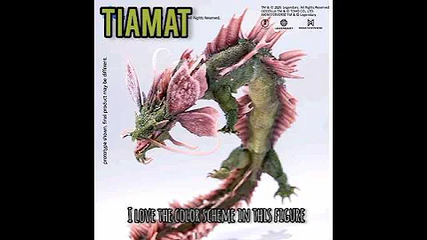 Tiamat action figure from Hiya toys| Godzilla x Kong new Empire 🔥🦖