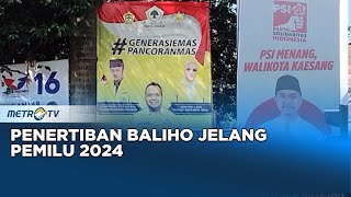 Penertiban Baliho Jelang Pemilu 2024