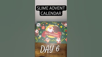 Slime Advent Calendar ASMR🎅🏼🎄✨ #slime #slimeasmr #unboxing #slimevideos #satisfying