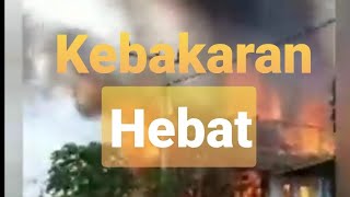 Detik-detik kepanikan Warga Polman, 8 Rumah Ludes Terbakar, Tak Ada Pemadam