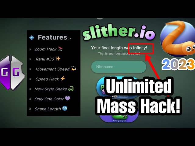 Slither.Io Hack Script - LUA scripts - GameGuardian