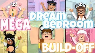 MEGA Dream Bedroom Build-Off! Panda V.s. 5 FANS!