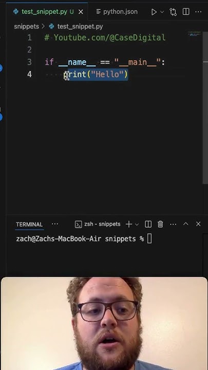 What Is A Code Snippet In Python - YouTube
