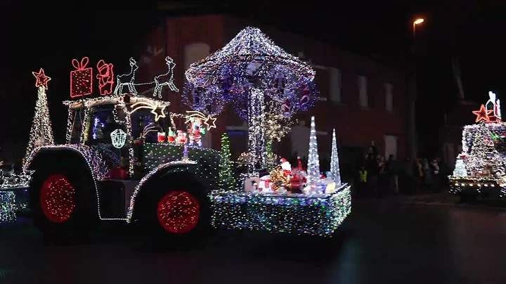 Tractor parade Christmas Lebbeke 2024