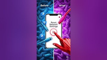 How to Reset Network Settings on iPhone (Easy Fix!) 🔄 #shorts #iphone #resetnetworksettings #tips