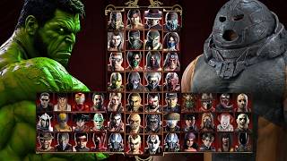 Mortal Kombat 9 - HULK &amp; JUGGERNAUT MARVEL - Expert Tag Ladder - Gameplay @(1080p) - 60ᶠᵖˢ ✔
