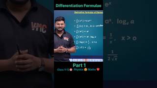 Class 11 12 Maths 😍 Physics ❤️Differentiation Formulae #class12maths #differentiation