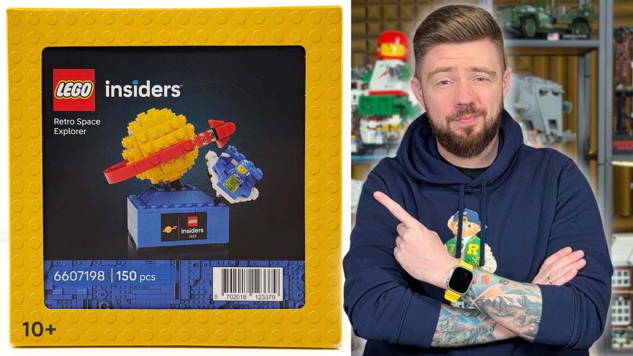 RETRO SPACE EXPLORER ?‍? LEGO GWP 6607198 REVIEW - YouTube