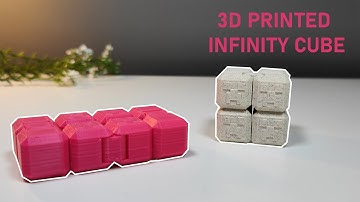 3D Printed Infinity Cube (Fidget) | 3D Minute