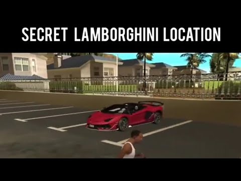 I Found Secret Lamborghini 🤑 Location in 😳 GTA San Andreas 😎