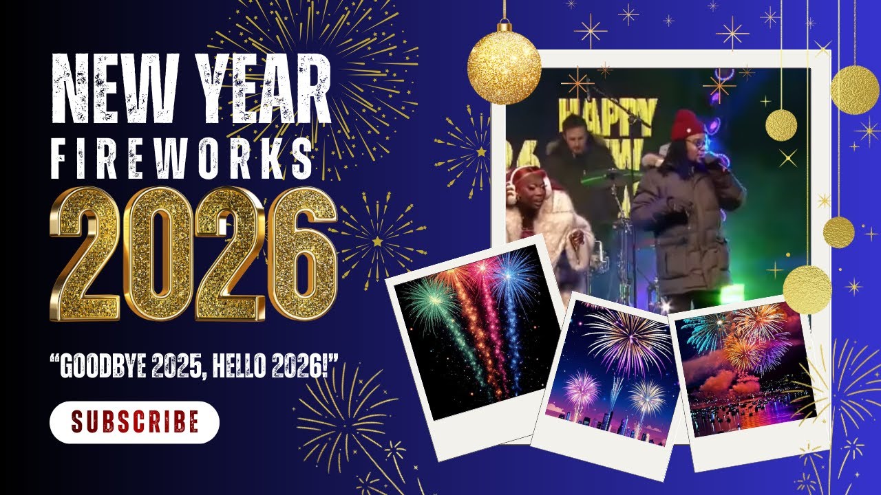 New Year Fireworks 2026 | Toronto Harbor Front | Toronto 360 TV