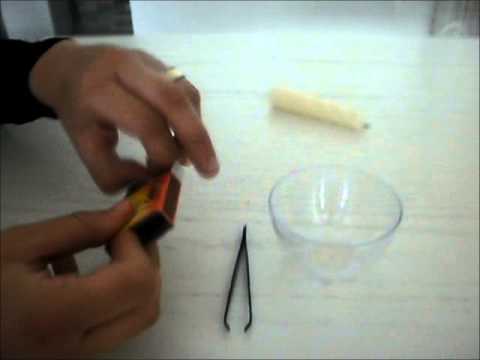 عود الثقاب المشتعل