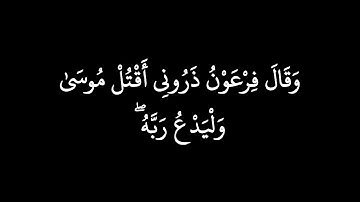 كروما شاشة سوداء قرآن كريم 🍂سوره غافر 🍂 الشيخ محمد الفقيه 🍂