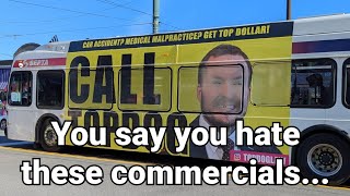 You say you hate these commercials March 30 2026 Top Dog Law radio commercial