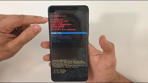 How to get HTC U Ultra IN & OUT of Download Mode