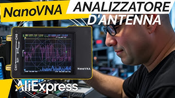 NanoVNA 📡 Analizzatore antenna da AliExpress 2025 | Test, taratura e recensione tecnica ⚙️