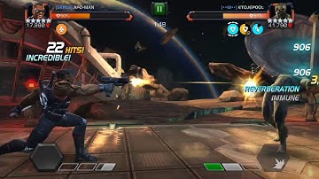 Node 29 5/65 Killmonger (sig 200) and 5/65 Morningstar boss fight!