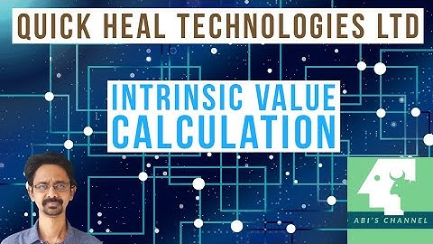 Quick Heal Technologies Limited | Intrinsic Value Calculation| Explained in Tamil
