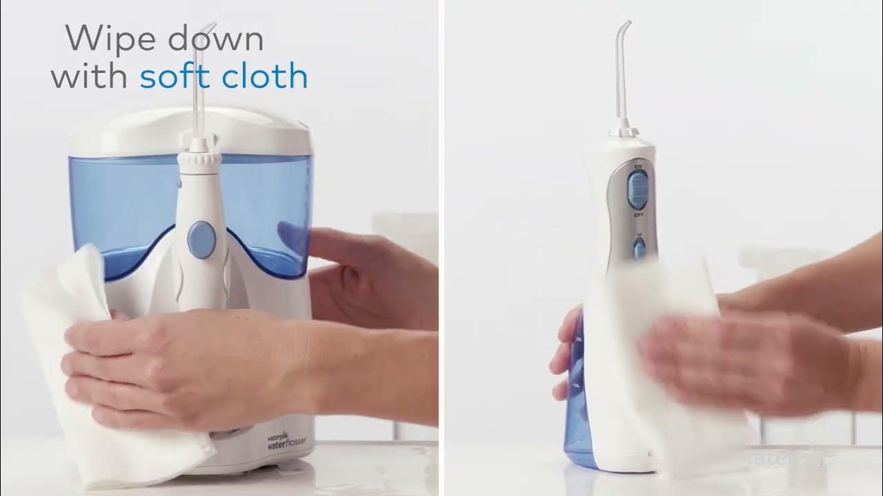 How to Clean your Waterpik Water Flosser - YouTube
