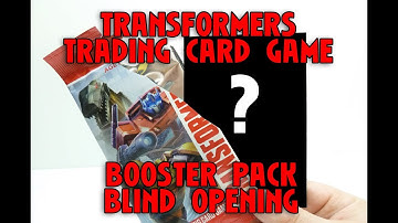 TRANSFORMERS TRADING CARD GAME BOOSTER PACK BLIND OPENING