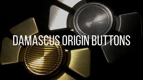 EXCLUSIVE LOOK - MOST AFFORDABLE EXOTIC METAL BUTTONS - ORIGIN DAMASCUS STEEL & MOKUME BUTTONS