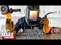 Garage metal shop tour getting started in metalworking furniture sculpture chassis building