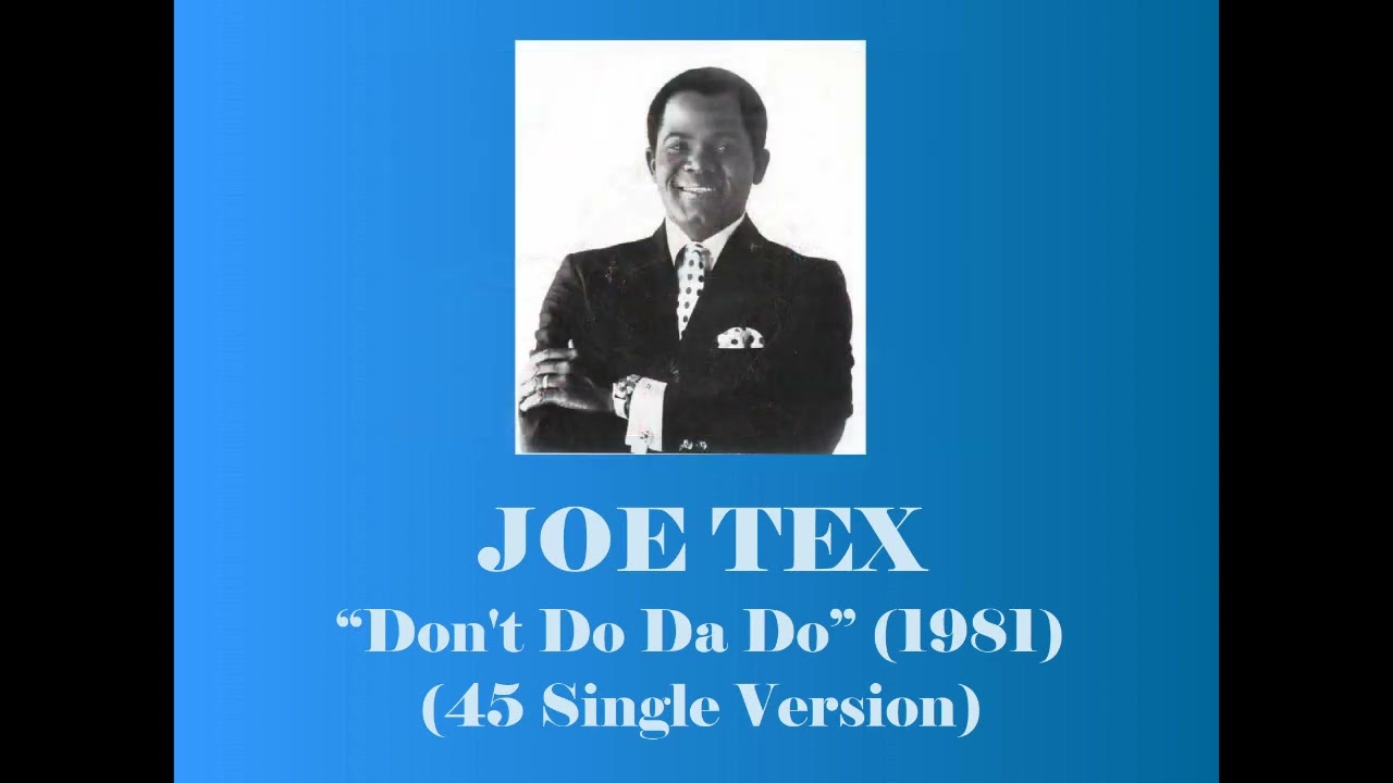 洋楽 Jiggs & Cheeks The Don Joe Tex - Don't Do Da Do (1981) (45 single version) - YouTube