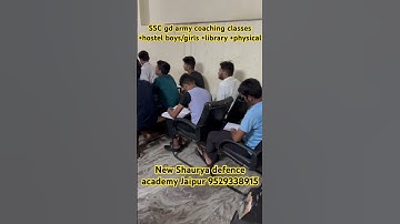 #army #sscgd ssc gd ki army ki puri tyari ke liye best academy in Jaipur new Shaurya