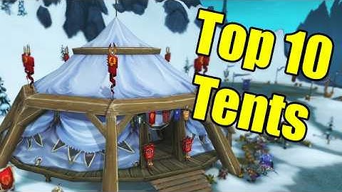 Pointless Top 10: Tents in World of Warcraft