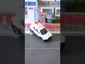 自動販売機を破壊する犯人をめちゃくちゃ速く逮捕するパトカー #shorts