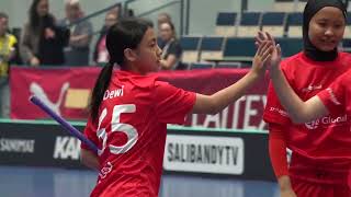 Singapore v New Zealand | U19 Women's World Floorball Championships Highlights