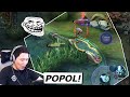 bullying only Popol with Eudora support | Mobile Legends