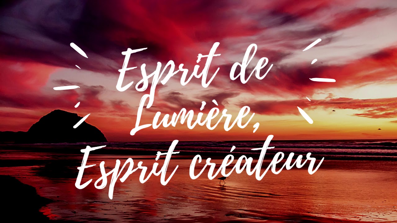 Stéphanie Lefebvre - ESPRIT DE LUMIÈRE, ESPRIT CRÉATEUR (Cover) - YouTube