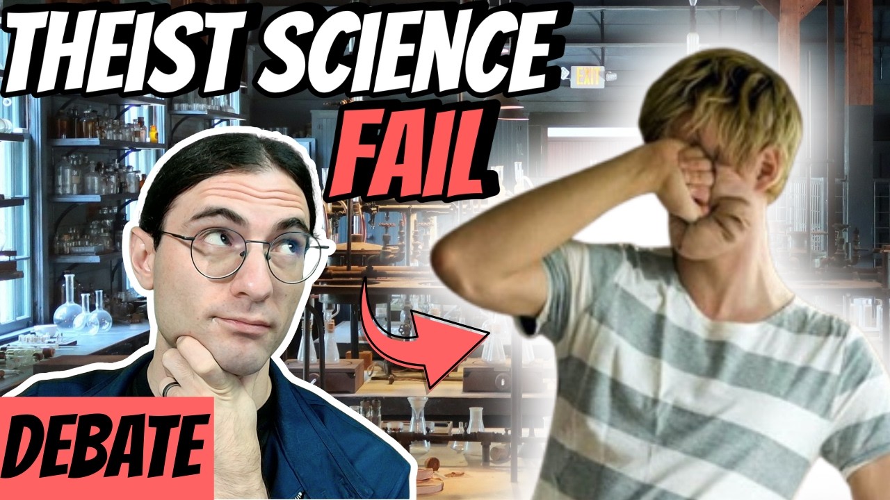 Theist fakes science knowledge and FAILS