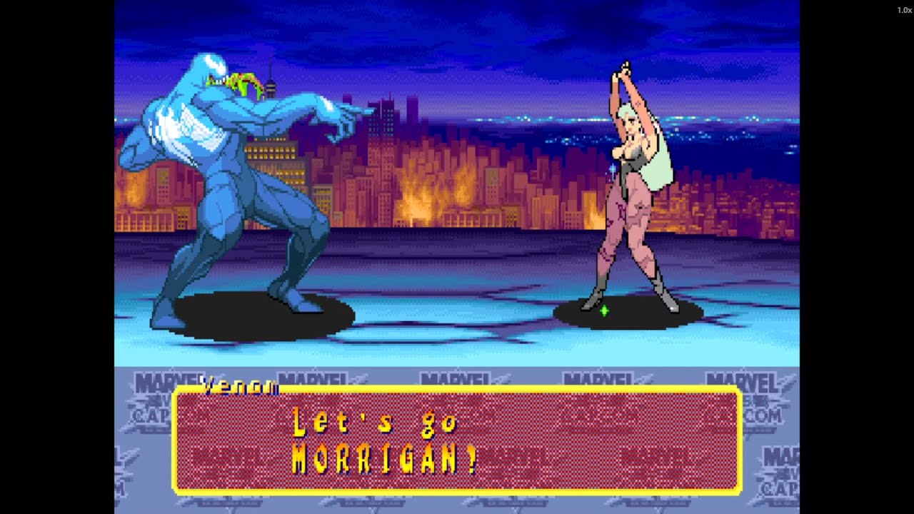 MORRIGAN & VENOM — Beauty and the Beast of Darkness! | Marvel vs Capcom: Clash of Super Heroes