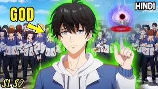 (Full S1 S2) Society's Biggest MENACE Reincarnated & Leveled Up Using People's Negative Emotions
