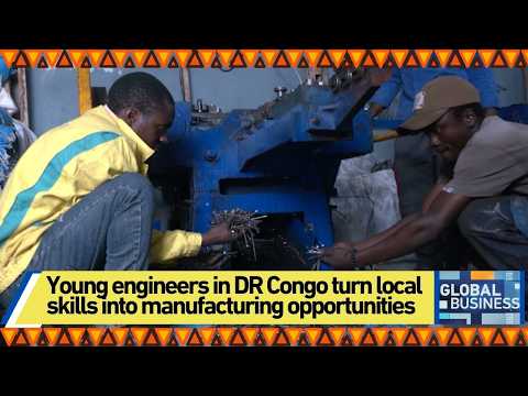 Young engineers in DR Congo turn local skills into manufacturing opportunities